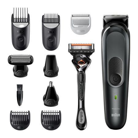 Braun All-in-one Trimmer 7, 10in1 Multigroom Styling Kit For Hair, Beard & Body, MGK-7331 - Main Image