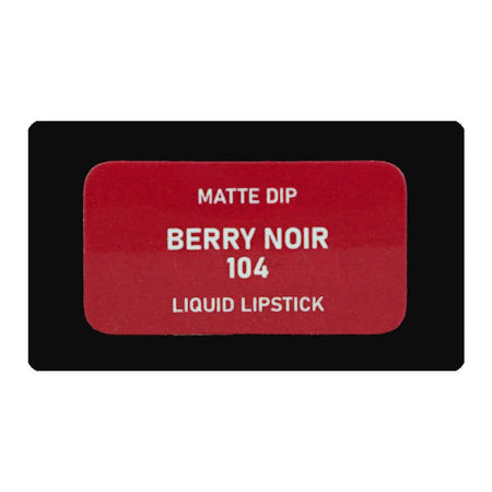 Vi'da New York Matte Dip Liquid Lipstick, 3ml, 104 Berry Noir - Image 5