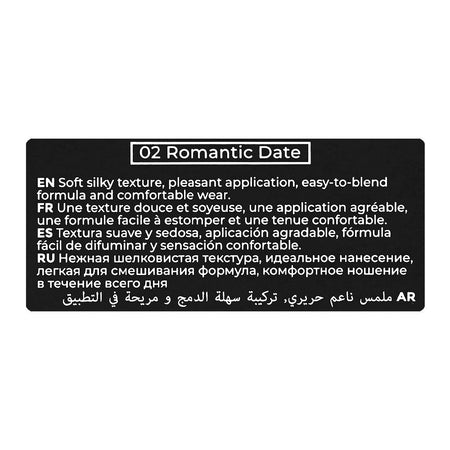 J. Note Flawless Eyeshadow Palette, 9 Shades, 0.79g Each, 02 Romantic Date - Image 3
