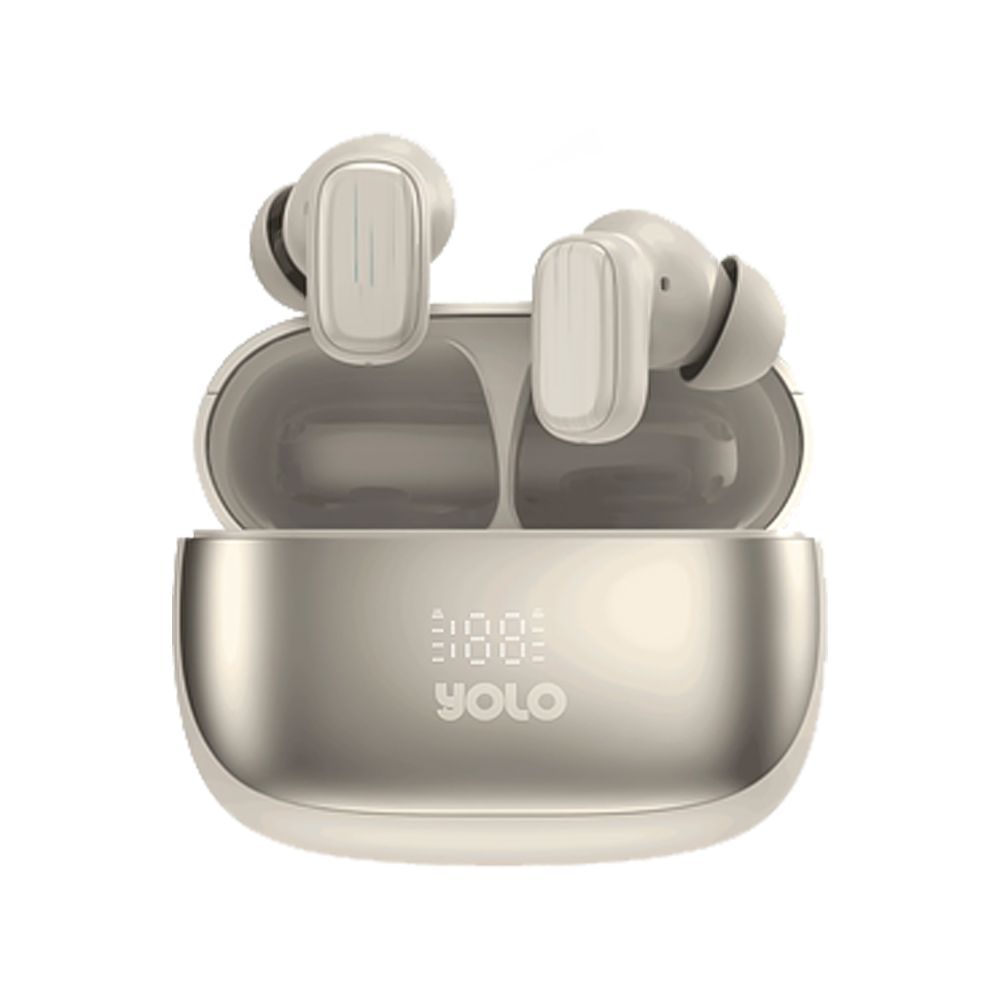 Yolo Yopod Prime Wireless Earbuds, Gold, Y-603 - Main Image