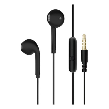 Yolo Aux Wired Earphone, Handsfree, Black, Y-11 - Main Image