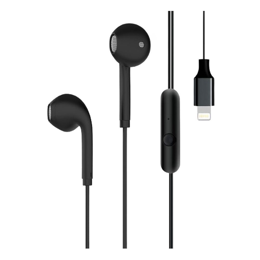 Yolo IOs Wired Earphone, Handsfree, Black, Y-13 - Main Image