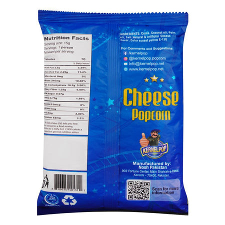 KernelPop Cheese Popcorn, 15g - Image 2