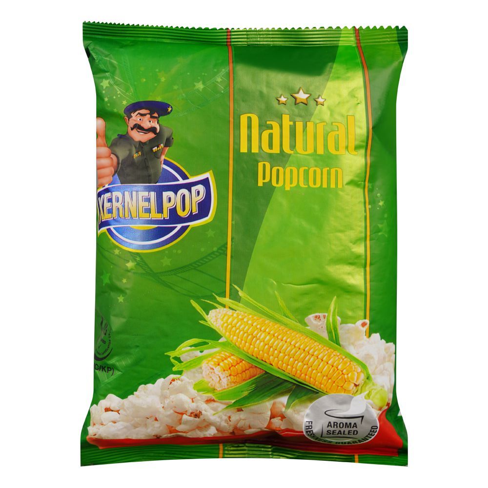 KernelPop Natural Popcorn, 15g - Main Image