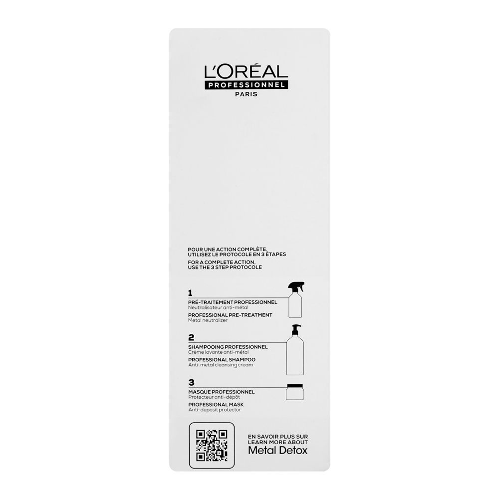 L'Oreal Professionnel Metal Detox Neutralizer Pre-Treatment, 500ml - Image 5