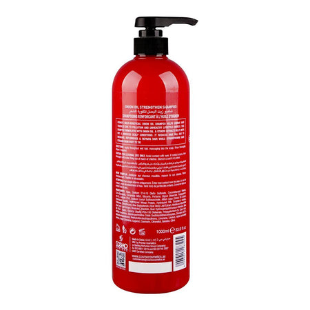 Cosmo Strengthen Onion Oil Shampoo, Sulphate & Paraben Free, 1000ml - Image 2