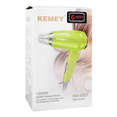Kemey Hair Dryer, 1200W, KM-6821 - Image 2