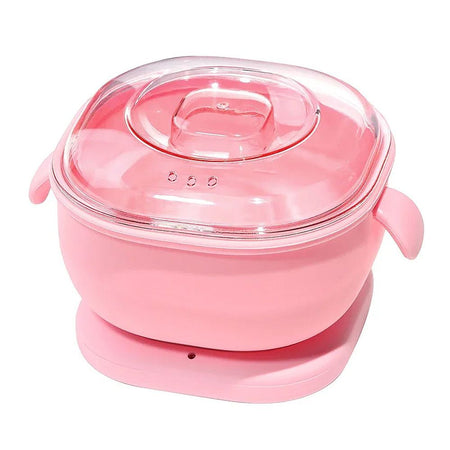 Jawa Portable Silicone Hair Removal Wax Warmer/Heater with 100g Wax Beans, 400ml Capacity, Pink, JW-849 - Main Image