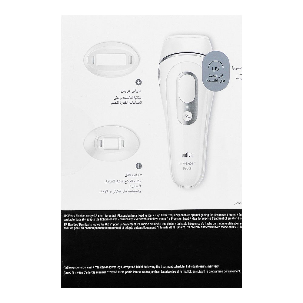 Braun Silk.Expert Pro 3 IPL Hair Removal Device For Body & Face, PL3221 - Image 6