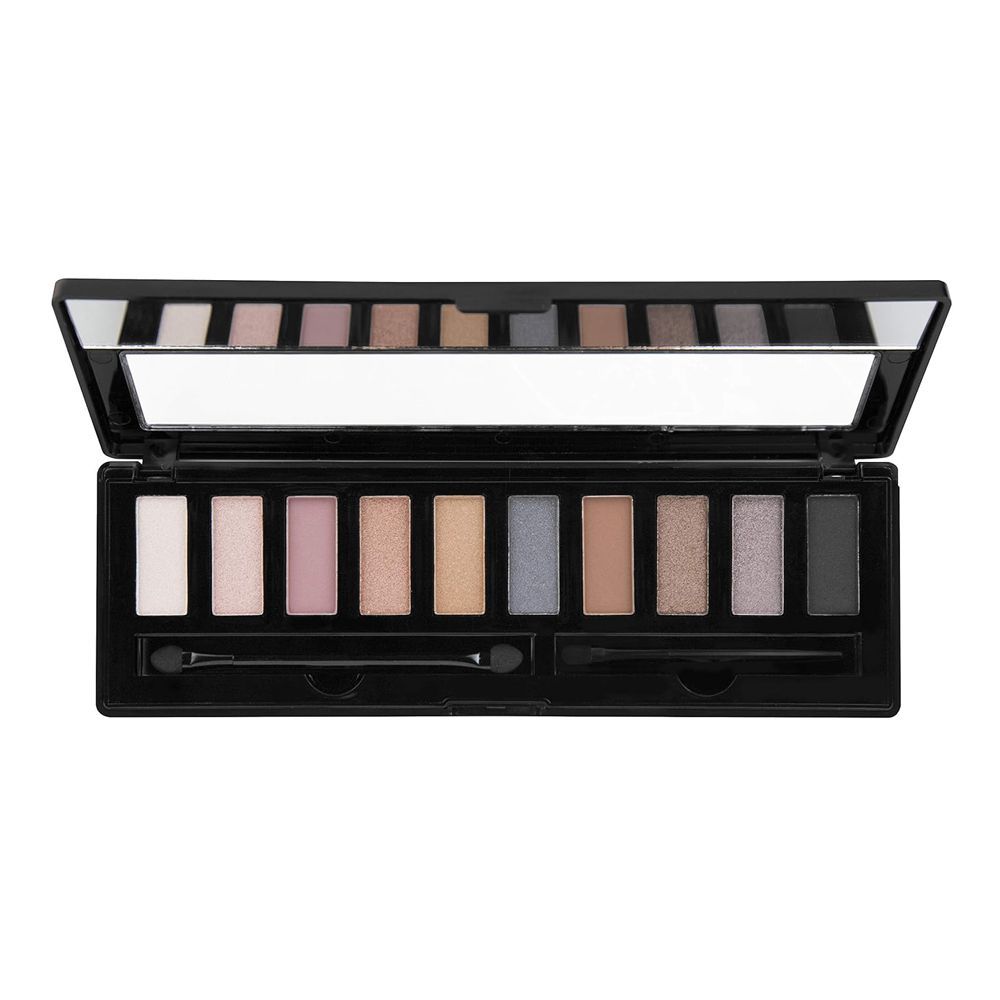 L.A. Colors Fancy Eyeshadow Palette, 10 Shades, CES181 Fancy - Main Image