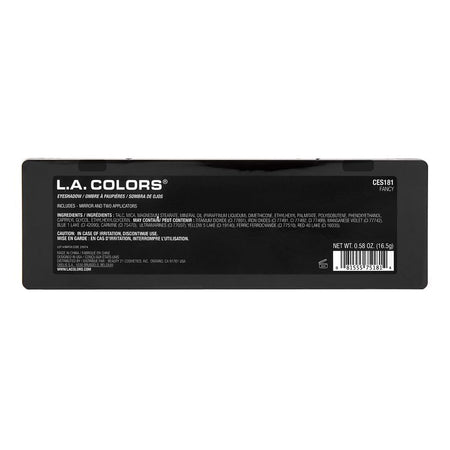 L.A. Colors Fancy Eyeshadow Palette, 10 Shades, CES181 Fancy - Image 3