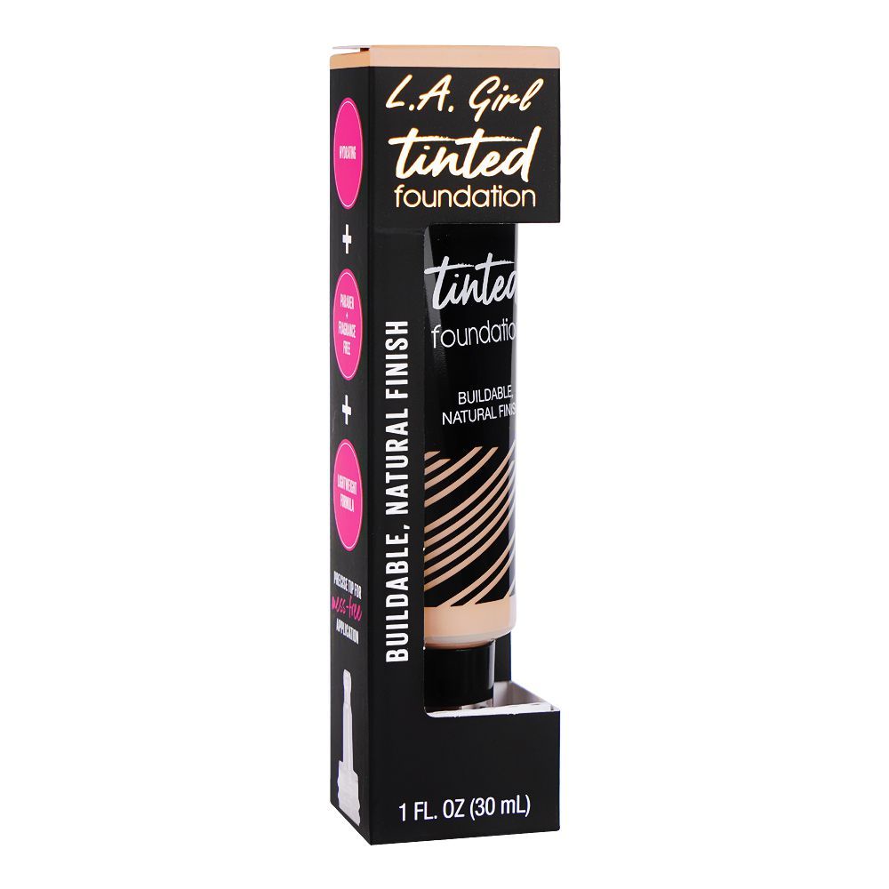 L.A. Girl Tinted Liquid Foundation, 30ml, GLM752 Porcelain - Image 2