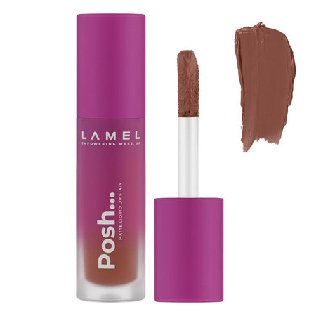 LAMEL Posh Matte Liquid Lip Stain, 4ml, 402 Frost Rose - Main Image