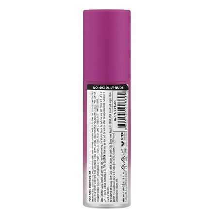 LAMEL Posh Matte Liquid Lip Stain, 4ml, 403 Daily Nude - Image 2