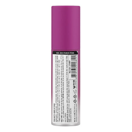 LAMEL Posh Matte Liquid Lip Stain, 4ml, 405 Punch Pink - Image 2