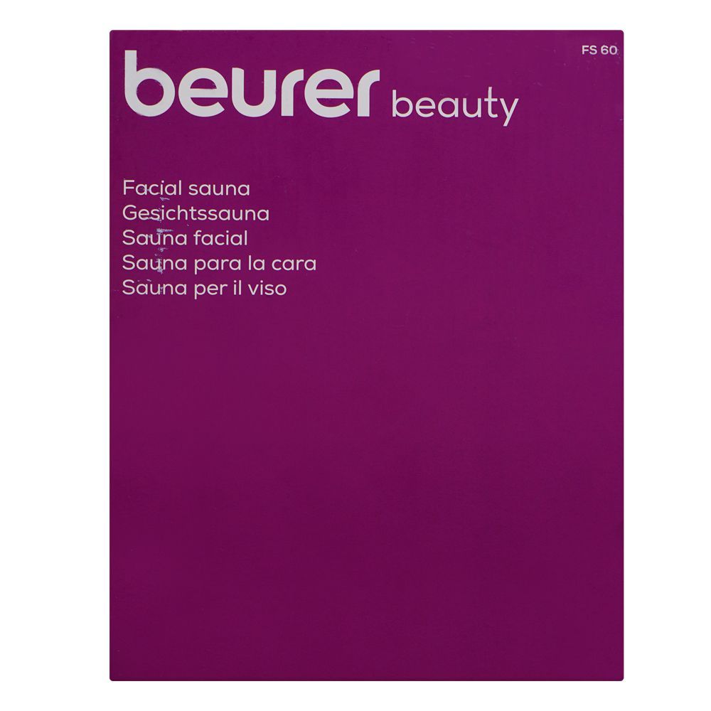 Beurer Facial Sauna and Steamer For Open Pores, Moisturizing, Aromatherapy & Inhalation, FS-60 - Image 7