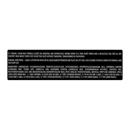 Color Studio Rock & Load Liquid Lipstick, 1.5ml, 126 Allure - Image 3