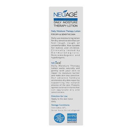 Derma Techno Neuage Daily Moisture Therapy Lotion, Sodium Hyaluronate, For Dry & Sensitive Skin, 120ml - Image 3