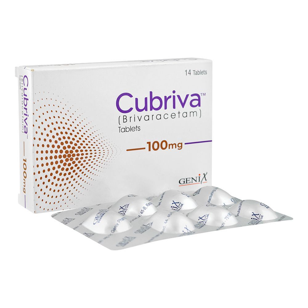 Cubriva Tablets 100mg, Box (14 Tablets) - Main Image