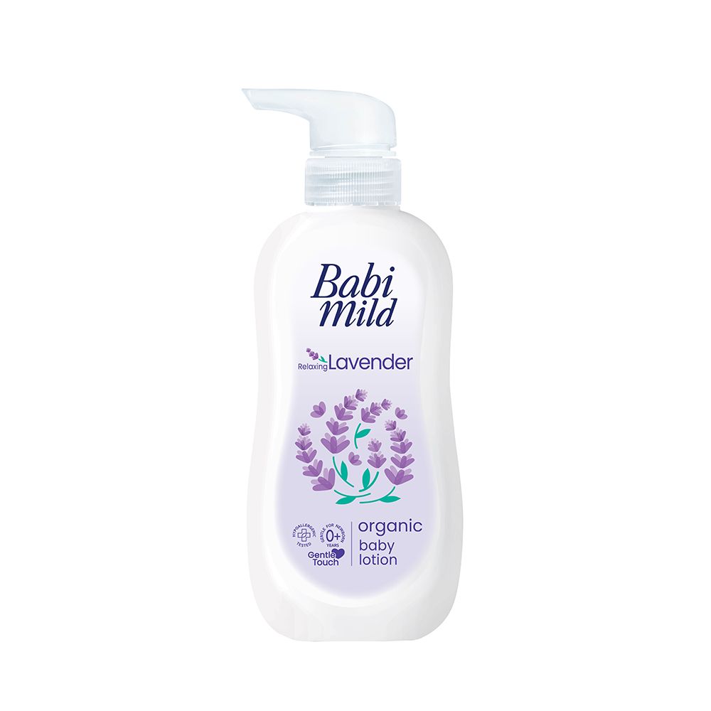 Babi Mild Relaxing Lavender Organic Baby Lotion, 350ml - Main Image