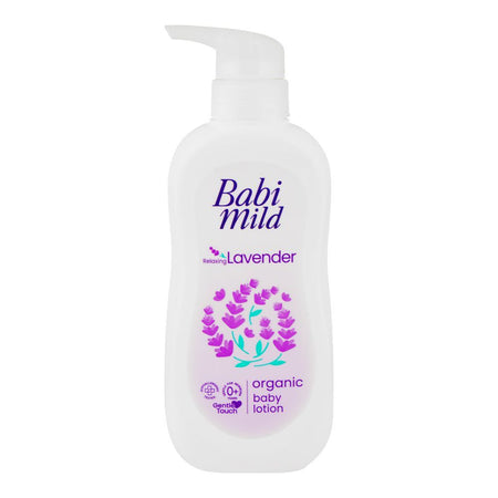Babi Mild Relaxing Lavender Organic Baby Lotion, 350ml - Image 2