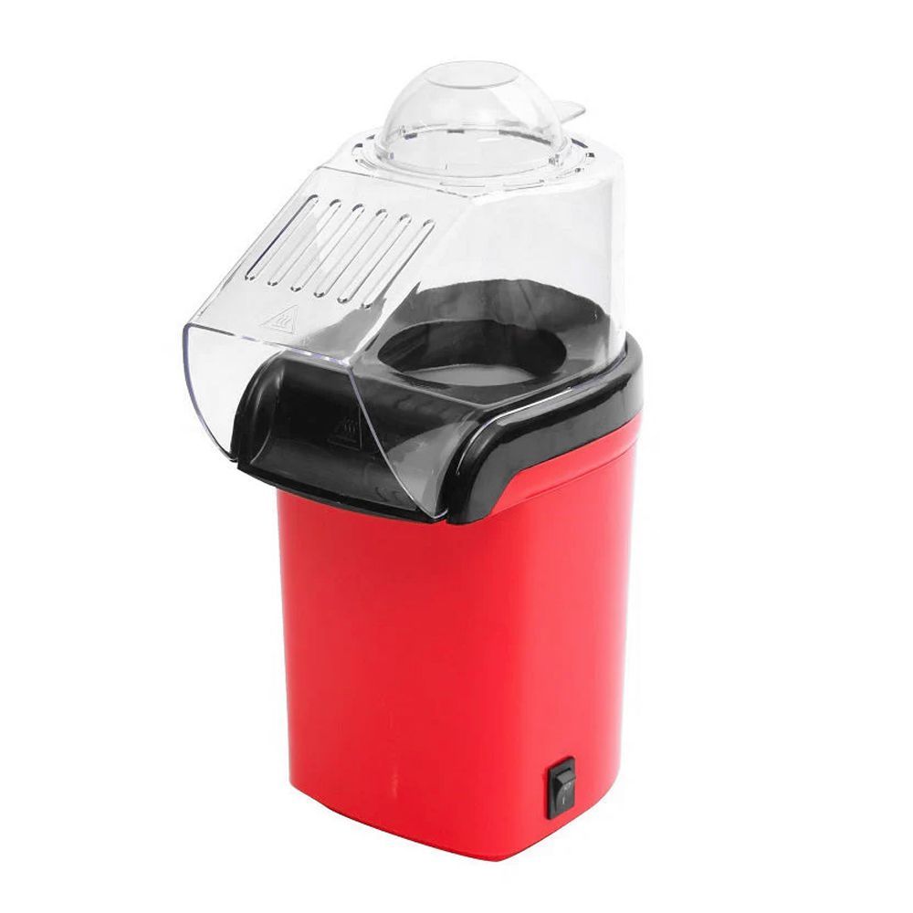 Mini Electric Oil-Free Popcorn Maker, 800-1200W Portable Machine - Main Image