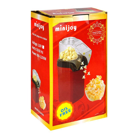 Mini Electric Oil-Free Popcorn Maker, 800-1200W Portable Machine - Image 3