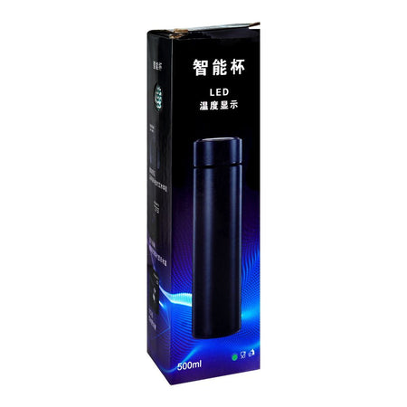 Smart Temperature Display Diamond Vacuum Insulated Water Bottle, 500ml, Green - Image 2