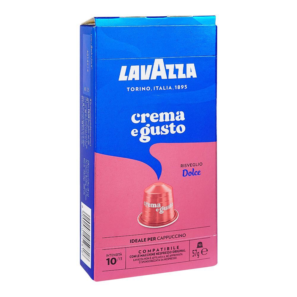 Lavazza Crema e Gusto Risveglio Dolce Coffee Pods, 10-Pack - Main Image