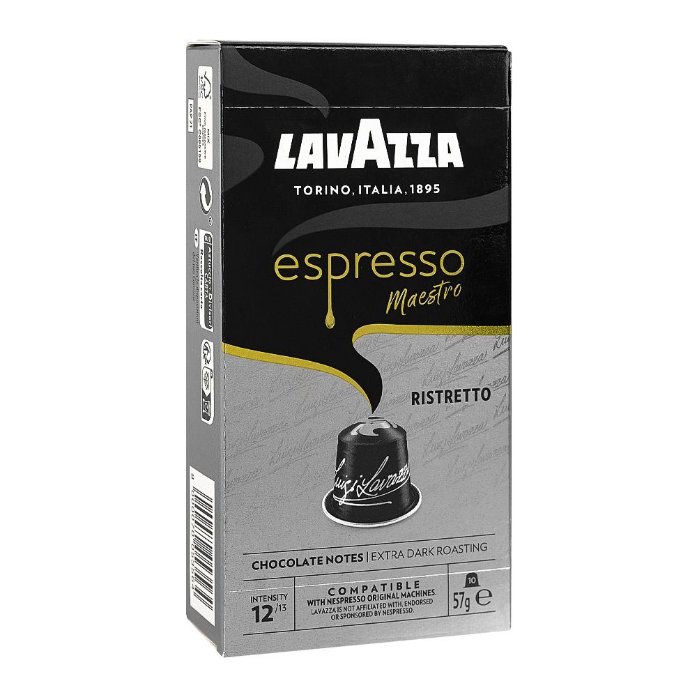 Lavazza Espresso Maestro Ristretto Coffee Pods, 10-Pack - Main Image