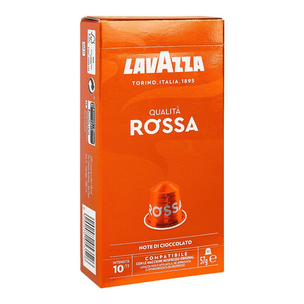 Lavazza Qualita Rossa Coffee Pods, 10-Pack - Main Image