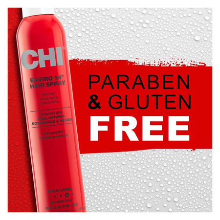 CHI Enviro 54 Hair Spray, Hold Level 4, Paraben Free, 284g - Image 4