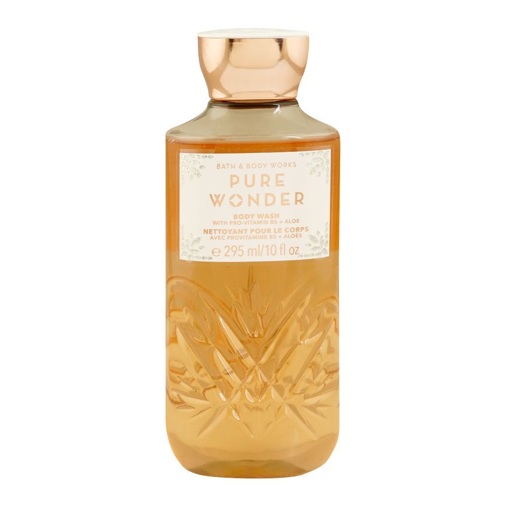 Bath & Body Works Pure Wonder Body Wash with Pro-Vitamin B5 & Aloe Vera, 295ml - Main Image