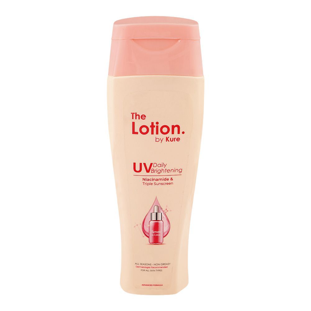 The Lotion By Kure UV Daily Brightening Triple Sunscreen Lotion, Niacinamide, For All Types Of Skin, 225ml - Main Image
