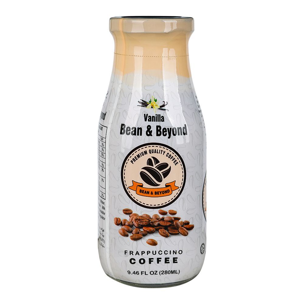 Bean & Beyond Vanilla Frappuccino Coffee, 280ml - Main Image
