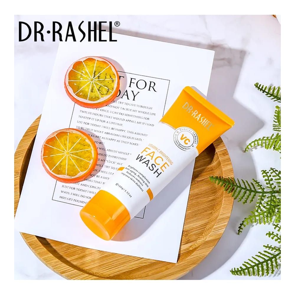 Dr. Rashel Vitamin C Brightening Face Wash, For All Skin Types, 100g - Main Image