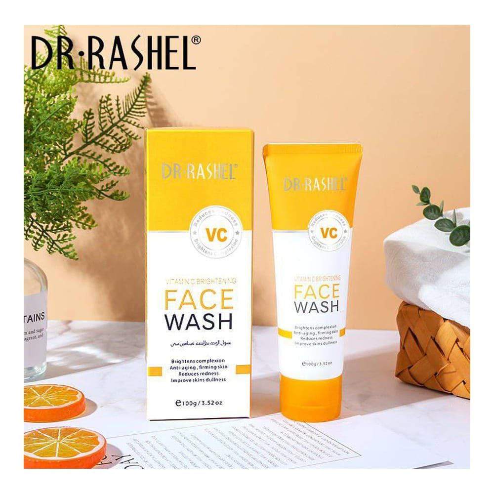 Dr. Rashel Vitamin C Brightening Face Wash, For All Skin Types, 100g - Image 4