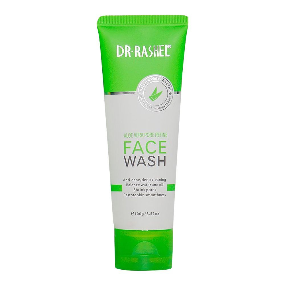 Dr. Rashel Aloe Vera Pore Refine Face Wash, For All Skin Types, 100g - Image 3