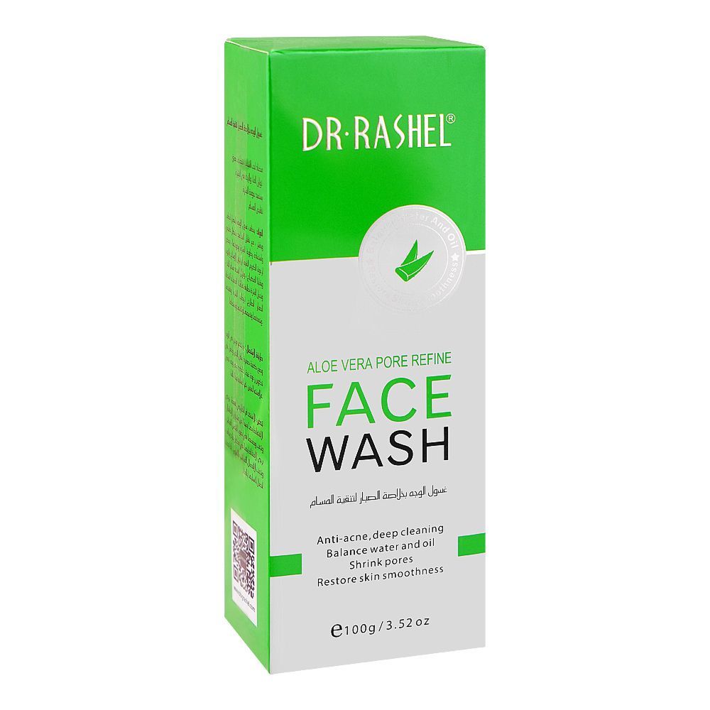 Dr. Rashel Aloe Vera Pore Refine Face Wash, For All Skin Types, 100g - Image 5