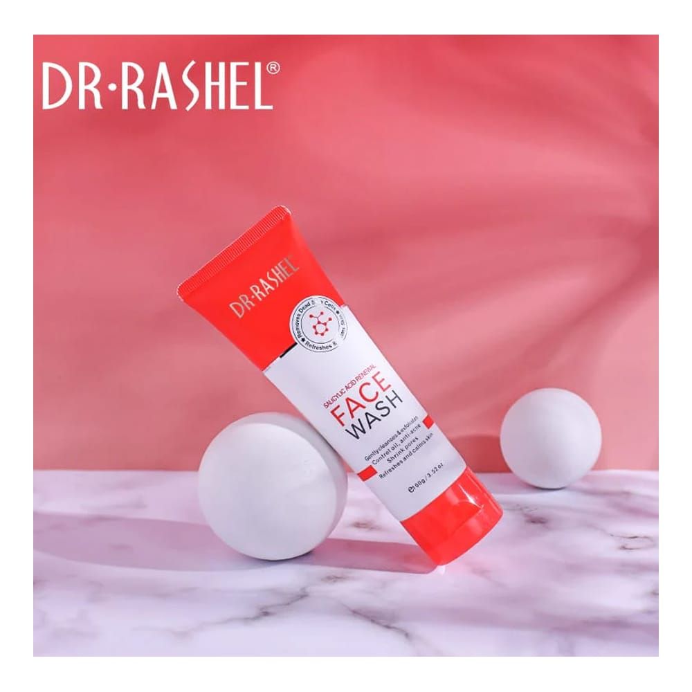 Dr. Rashel Salicylic Acid Renewal Face Wash, For All Skin Types, 100g - Image 4
