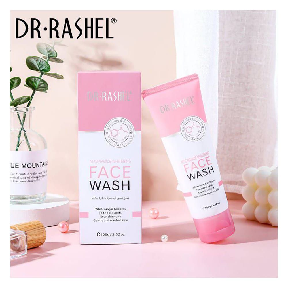 Dr. Rashel Niacinamide Whitening Face Wash, For All Skin Types, 100g - Main Image