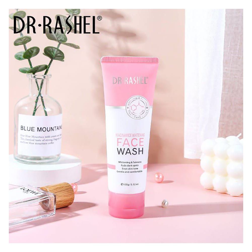 Dr. Rashel Niacinamide Whitening Face Wash, For All Skin Types, 100g - Image 4