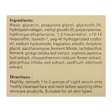 Dr. Rashel 2% Collagen Firming Night Serum, For All Skin Types, 35ml - Image 8