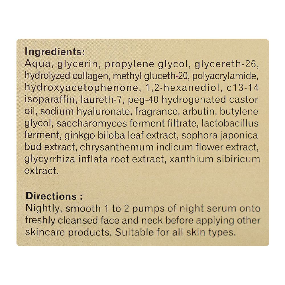 Dr. Rashel 2% Collagen Firming Night Serum, For All Skin Types, 35ml - Image 8