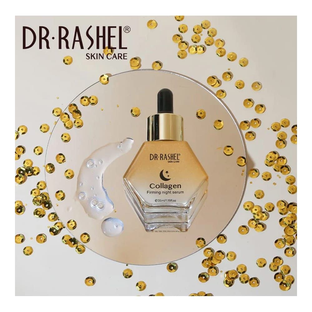 Dr. Rashel 2% Collagen Firming Night Serum, For All Skin Types, 35ml - Image 2