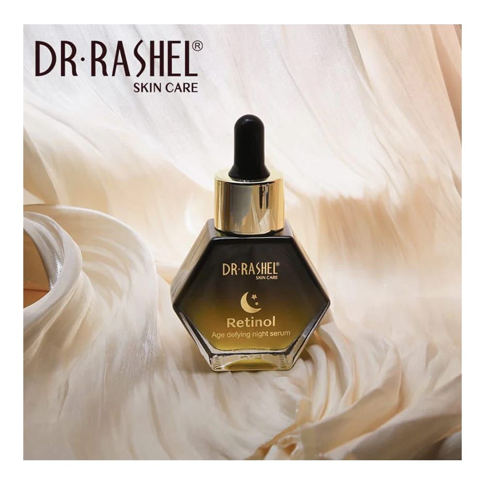 Dr. Rashel 0.05% Retinol Age-Defying Night Serum, For All Skin Types, 35ml - Image 2