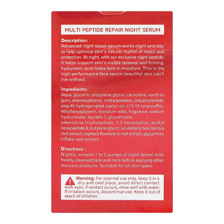 Dr. Rashel 1% Multi Peptide Repair Night Serum, For All Skin Types, 35ml - Image 2