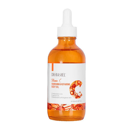 Dr. Rashel Vitamin C Nourishing & Repairing Body Oil, 100ml - Image 3