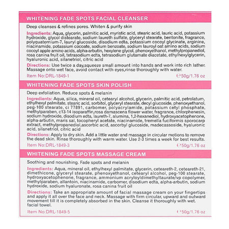 Dr. Rashel Whitening Fade Spots Skin Care Mini Set, 6-Pack - Image 5