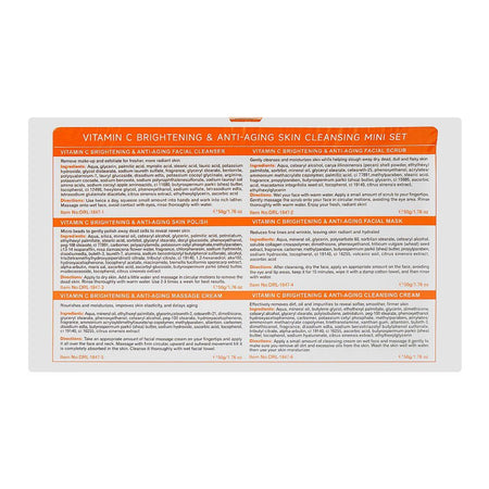 Dr. Rashel Vitamin C Brightening & Anti Aging Skin Care Mini Set, 6-Pack - Image 3